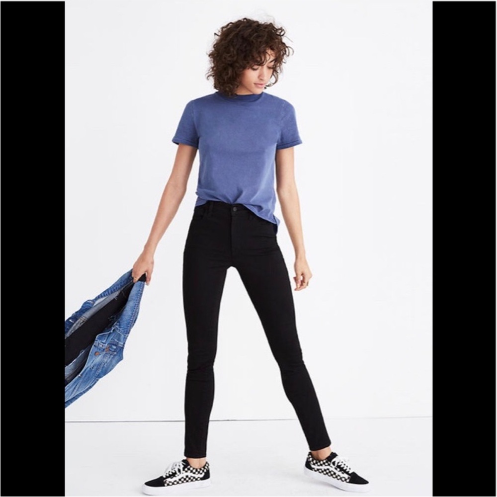 Madewell Roadtripper black stretch Jean 27 NWT